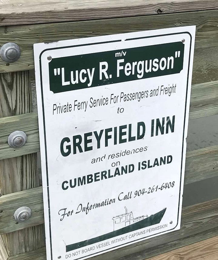 Greyfield Inn is the only hotel on Cumberland Island