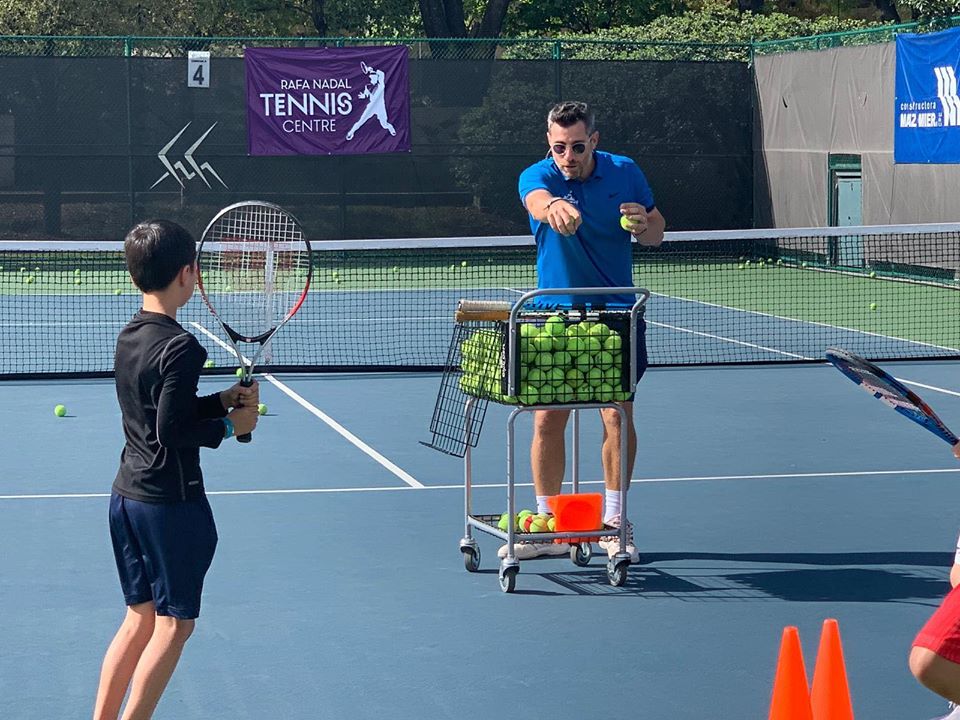 Total Tennis Junior Programs are for kids over seven years old