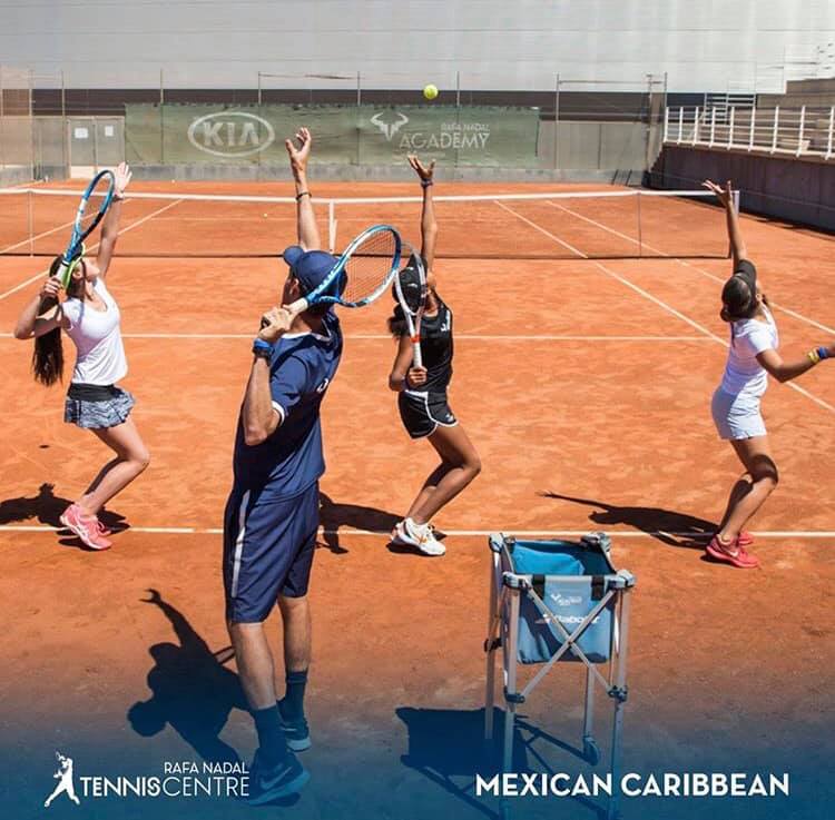 Small Group Tennis Instruction allows for growth in skill and experience