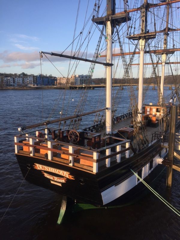 Tour the Dunbrody famine ship with live actors portraying the lives of passengers.