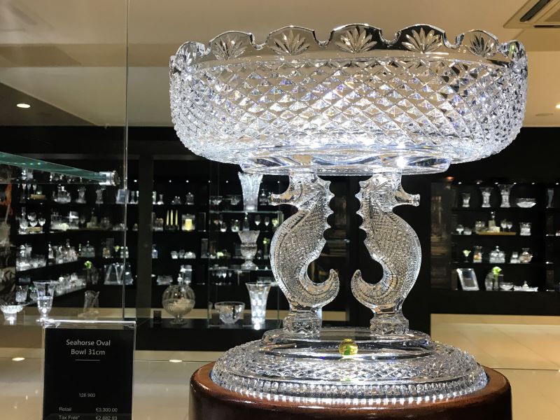 Wander the streets of Waterford, Ireland, or visit Waterford Crystal.