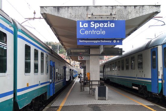 La Spezia train station provides access to many hotels in the area.