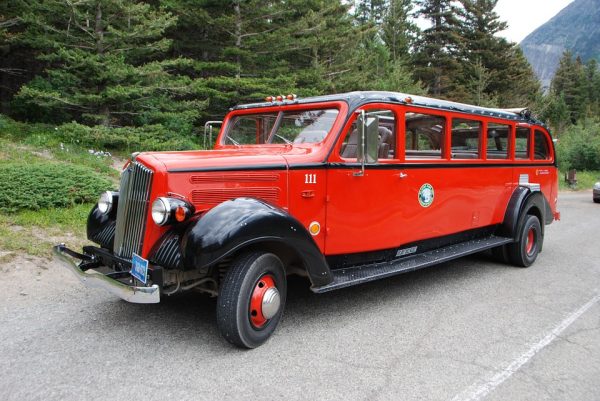 Ride With Rosemary - Red Bus Tours In Glacier National Park - Grans On ...