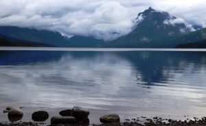 Glacier National Park's Lake McDonald Offers Serenity at Dusk