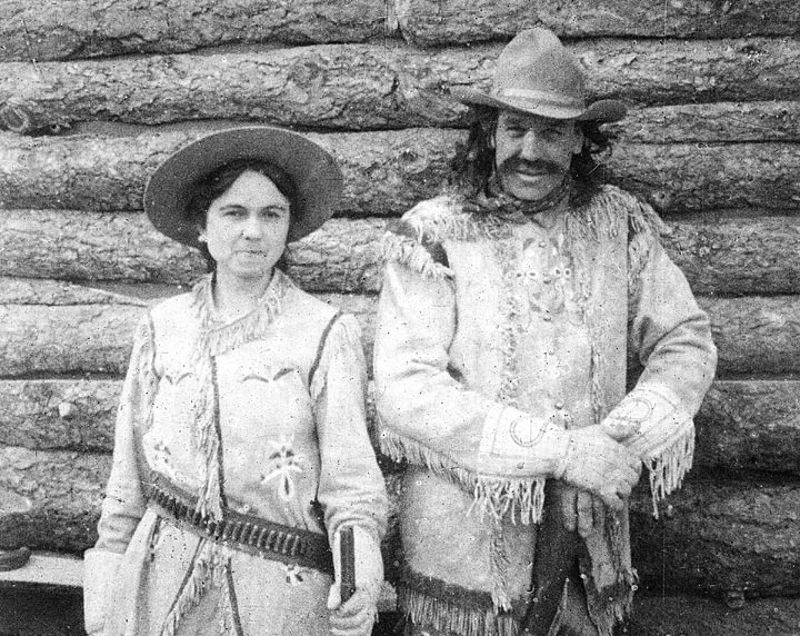 Calamity Jane and Buffalo Bill socialized at The Pollard Hotel.