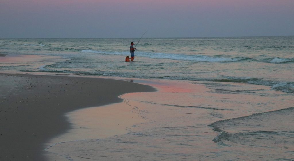 Beach Fishing in Alabama's Gulf of Mexico