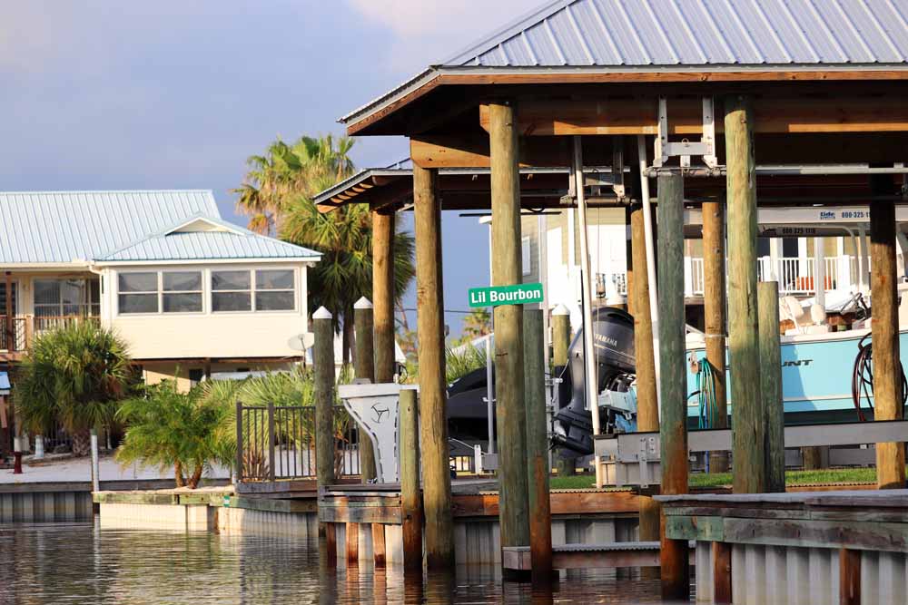 Residents of Orange Beach often live and work on the water